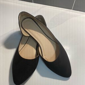 Womens Black Flats